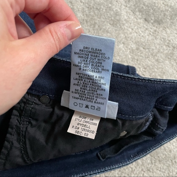 Joe's Jeans Rydell Distressed Blowout Kneed The Icon Mid Rise Skinny Ankle Jeans - Picture 12 of 12